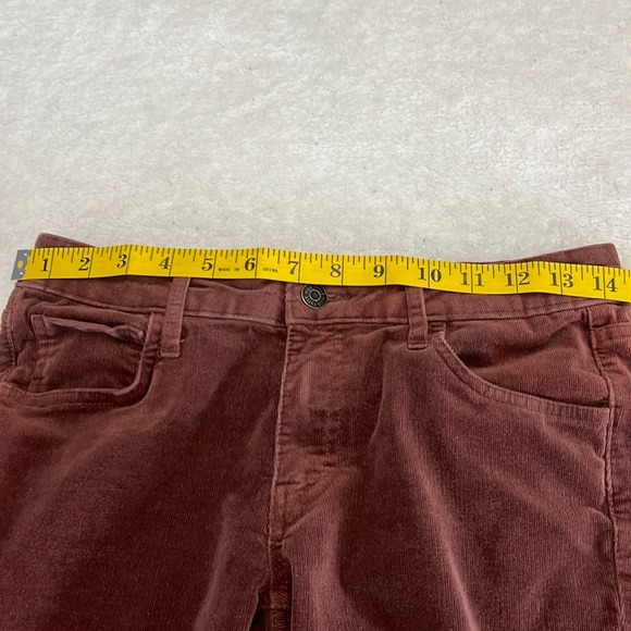 Wild Fable brown low rise flare corduroy pants size 4, preowned, - Picture 3 of 7